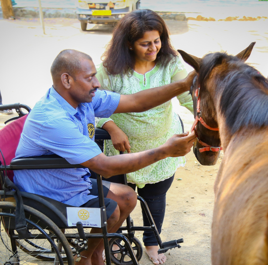 Therapy dog interaction 2